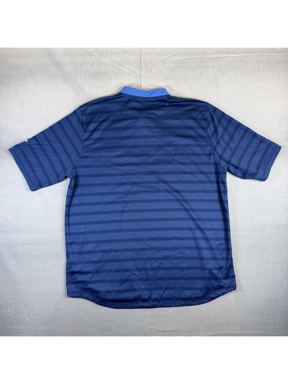 Nike France 2012 Home Football Soccer Jersey Men’s 2XL Blue DriFit 449680-405 - Picture 3 of 7